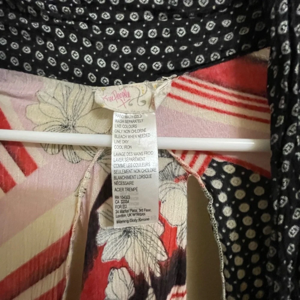 Free People Morning Glory Patterned Kimono - Picture 4 of 7